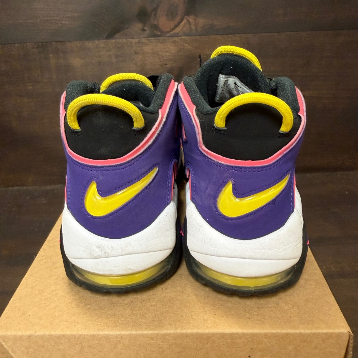Nike Air More Uptempo 96 Black Court Purple Size 8.5 (Pre-Owned) - Image 4