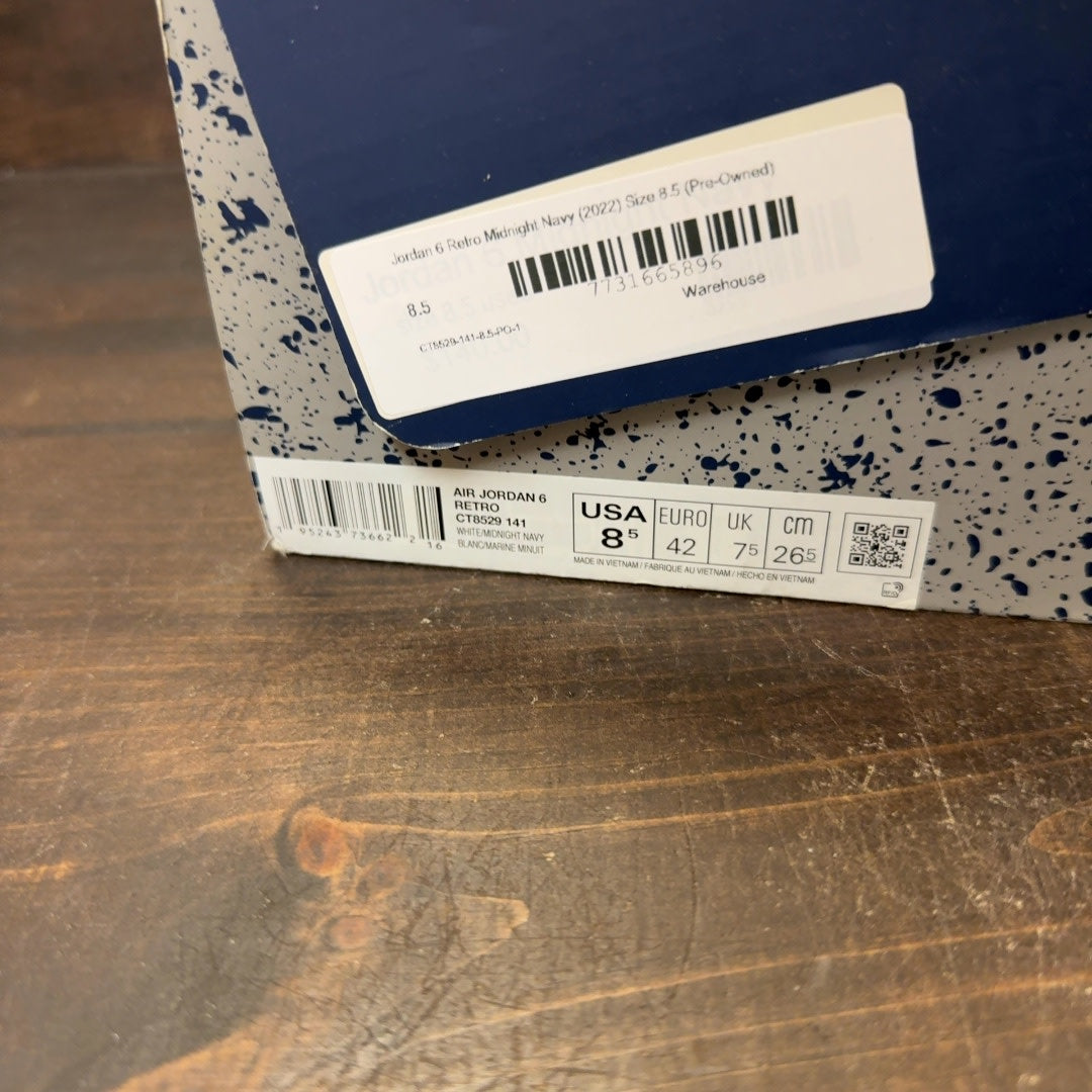 Jordan 6 Retro Midnight Navy (2022) - Image 8