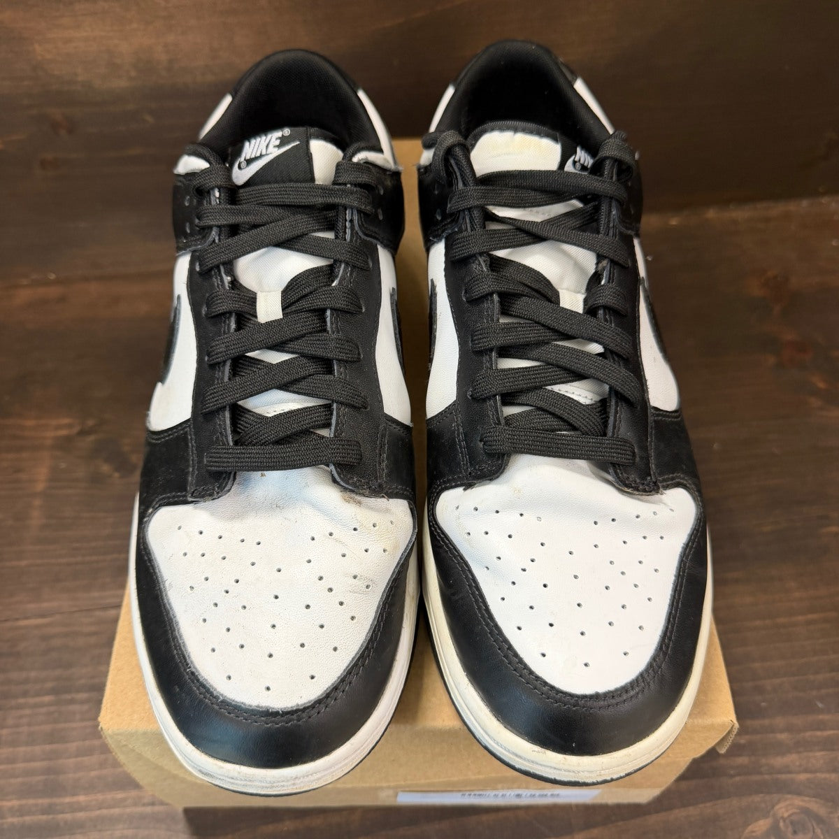 Nike Dunk Low Retro White Black Panda Size 12 (Pre-Owned) - Image 3