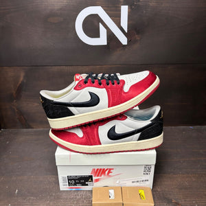 Jordan 1 Retro Low OG Trophy Room Rookie Card Away Size 10 (Pre-Owned) - front