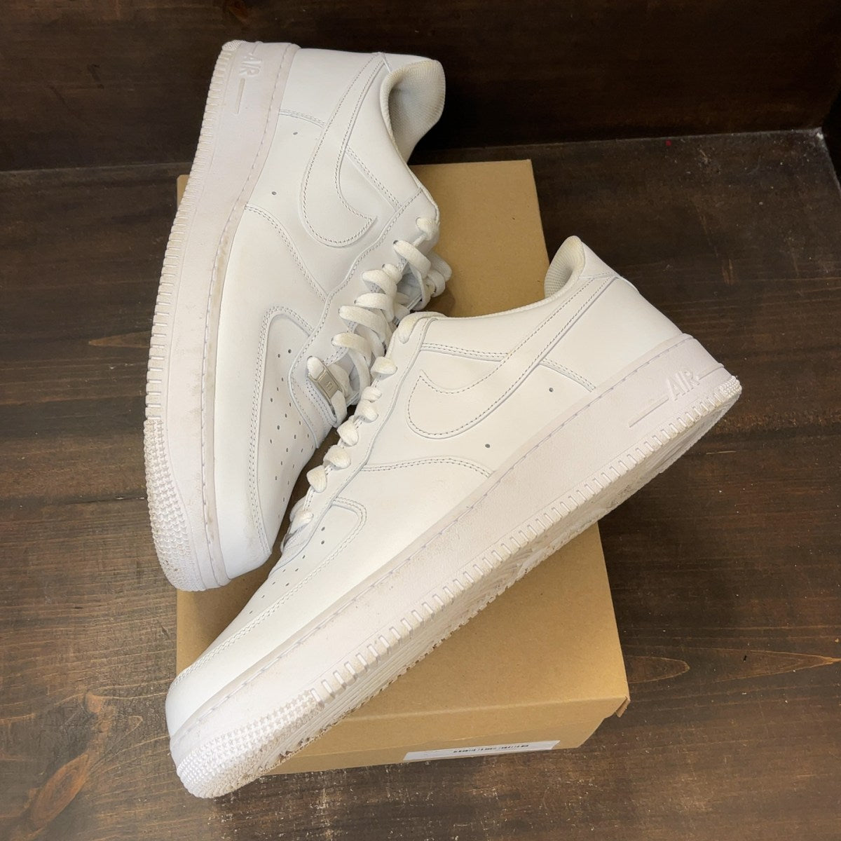Nike Air Force 1 Low '07 White Size 15 (Pre-Owned) - Image 2