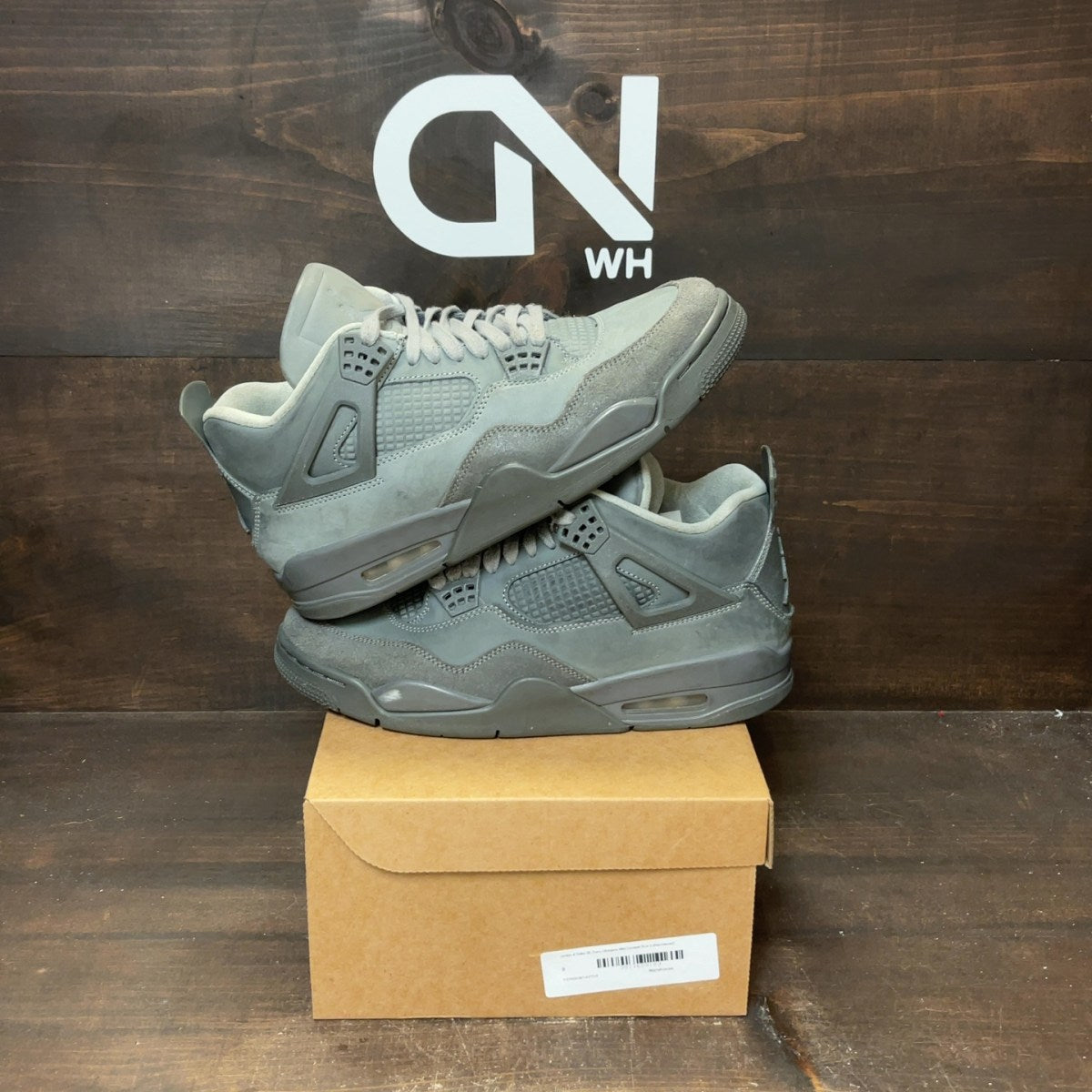 Jordan 4 Retro SE Paris Olympics Wet Cement Size 9 (Pre-Owned) - Image 1