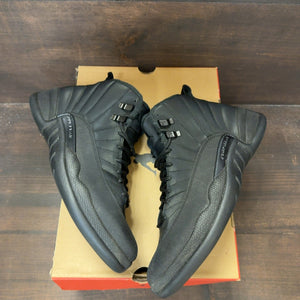 Jordan 12 Retro Winter Black Size 8.5 (Pre-Owned) - Image 2