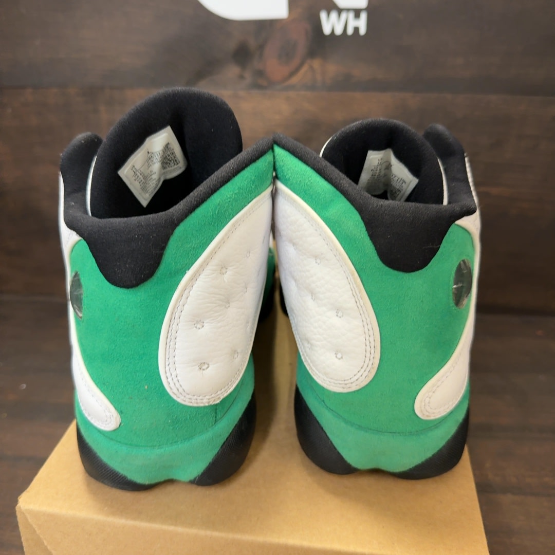 Jordan 13 Retro White Lucky Green Size 12 (Pre-Owned) - Image 6