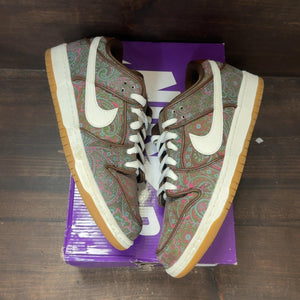 Nike SB Dunk Low Pro Paisley Brown Size 10 (Pre-Owned) - back