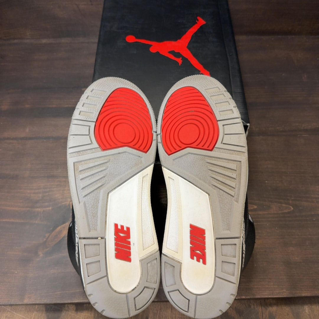 Jordan 3 Retro Black Cement (2018) Size 10.5 (Pre-Owned) - Image 7