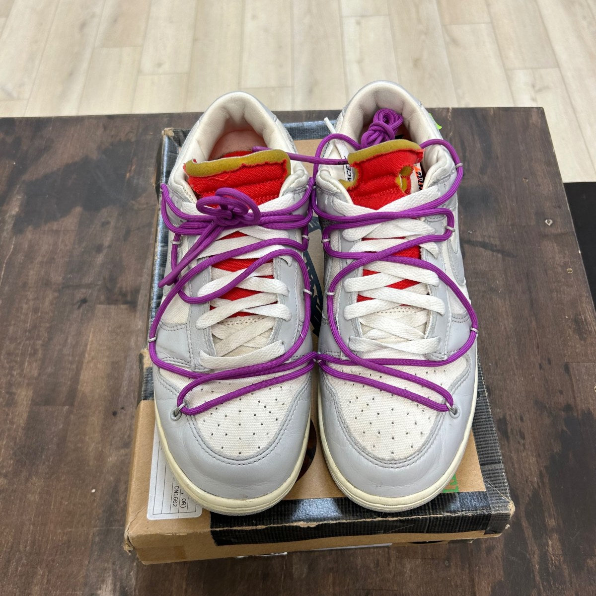 Nike Dunk Low Off-White Lot 45 - Image 2