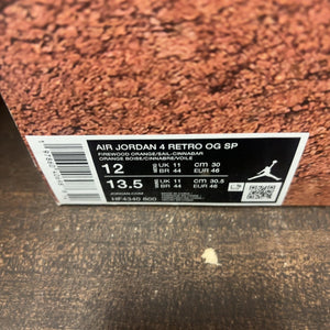 Air Jordan 4 Retro OG SP Nigel Sylvester Brick by Brick - Image 8