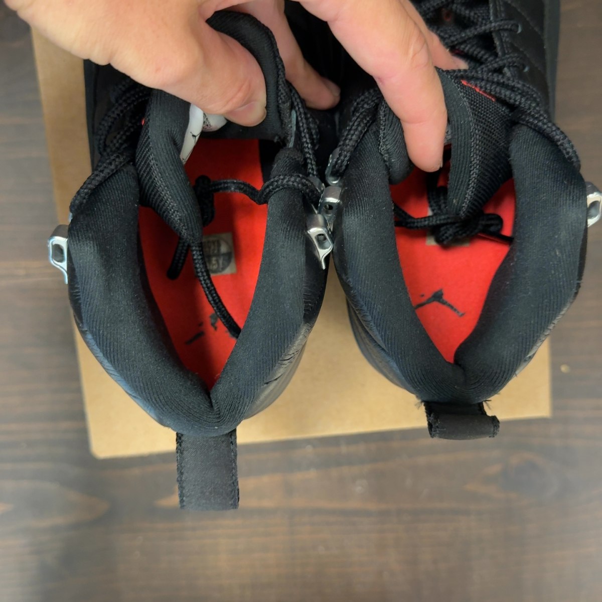 Jordan 12 Retro Utility (GS) Size 5.5Y (Pre-Owned) - Image 6
