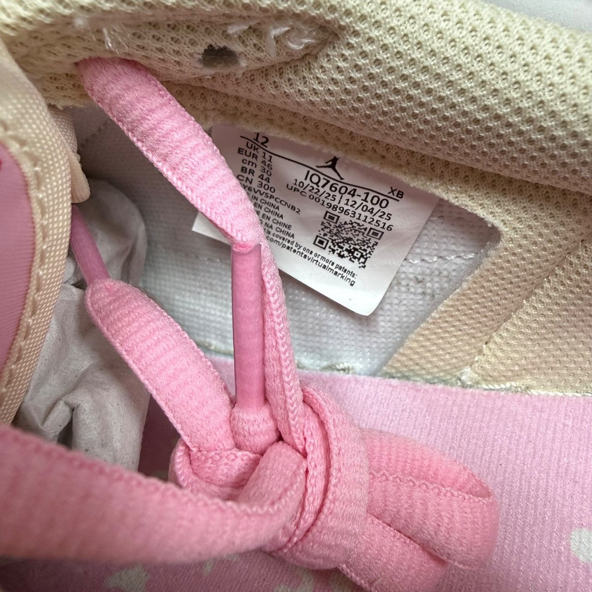 Jordan 1 Retro Low OG SP Travis Scott Shy Pink Size 12 - aux