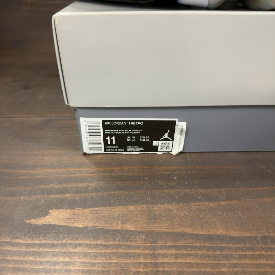 Jordan 11 Retro Cool Grey (2021) Size 11 (Pre-Owned)