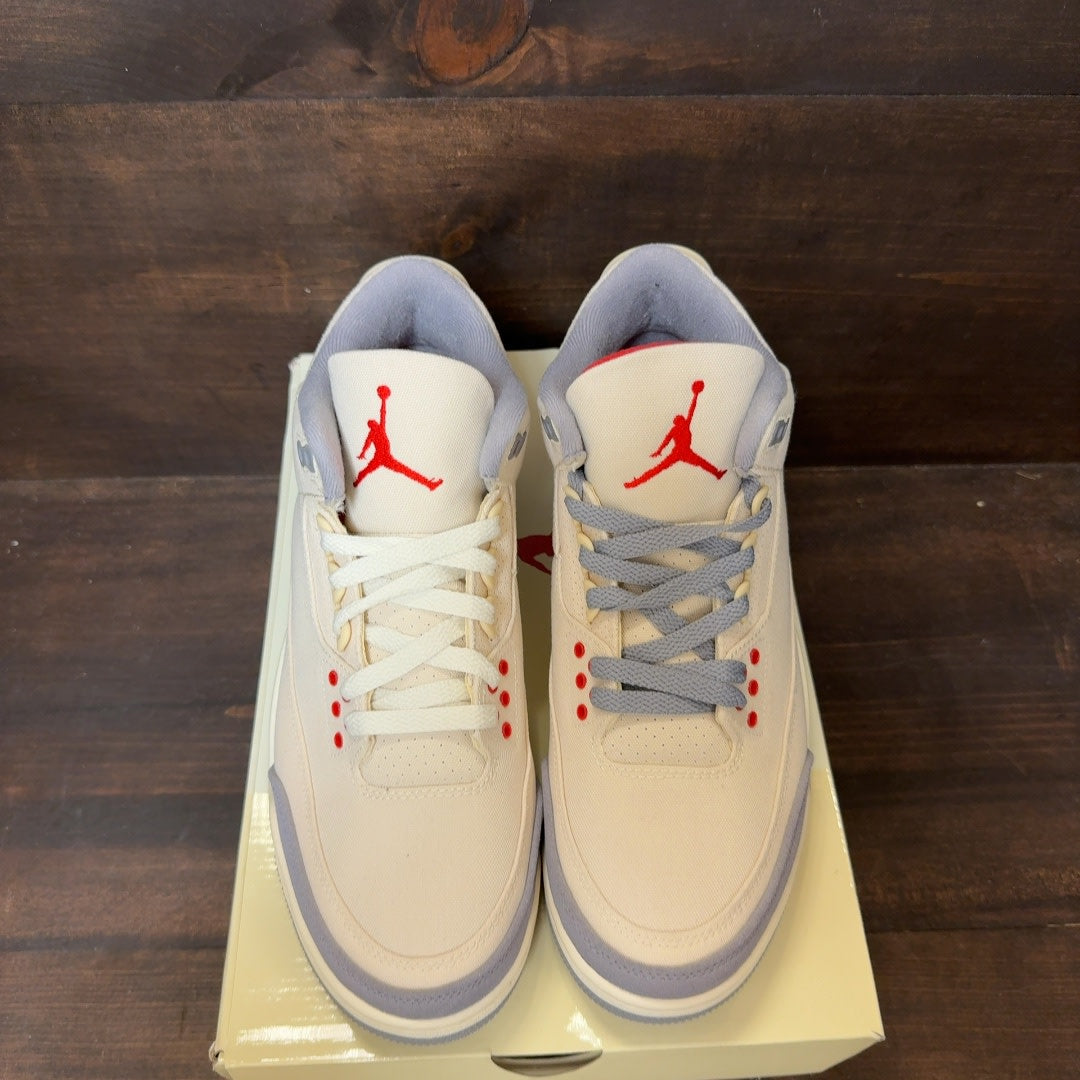 Jordan 3 Retro Muslin Size 9 (Pre-Owned)