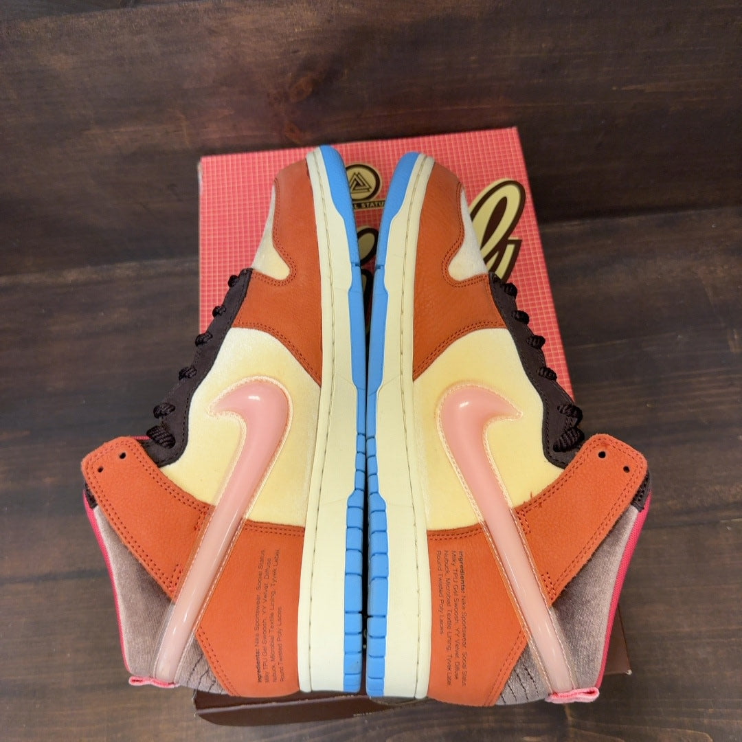Nike Dunk Mid Social Status Free Lunch Chocolate Milk - Image 6