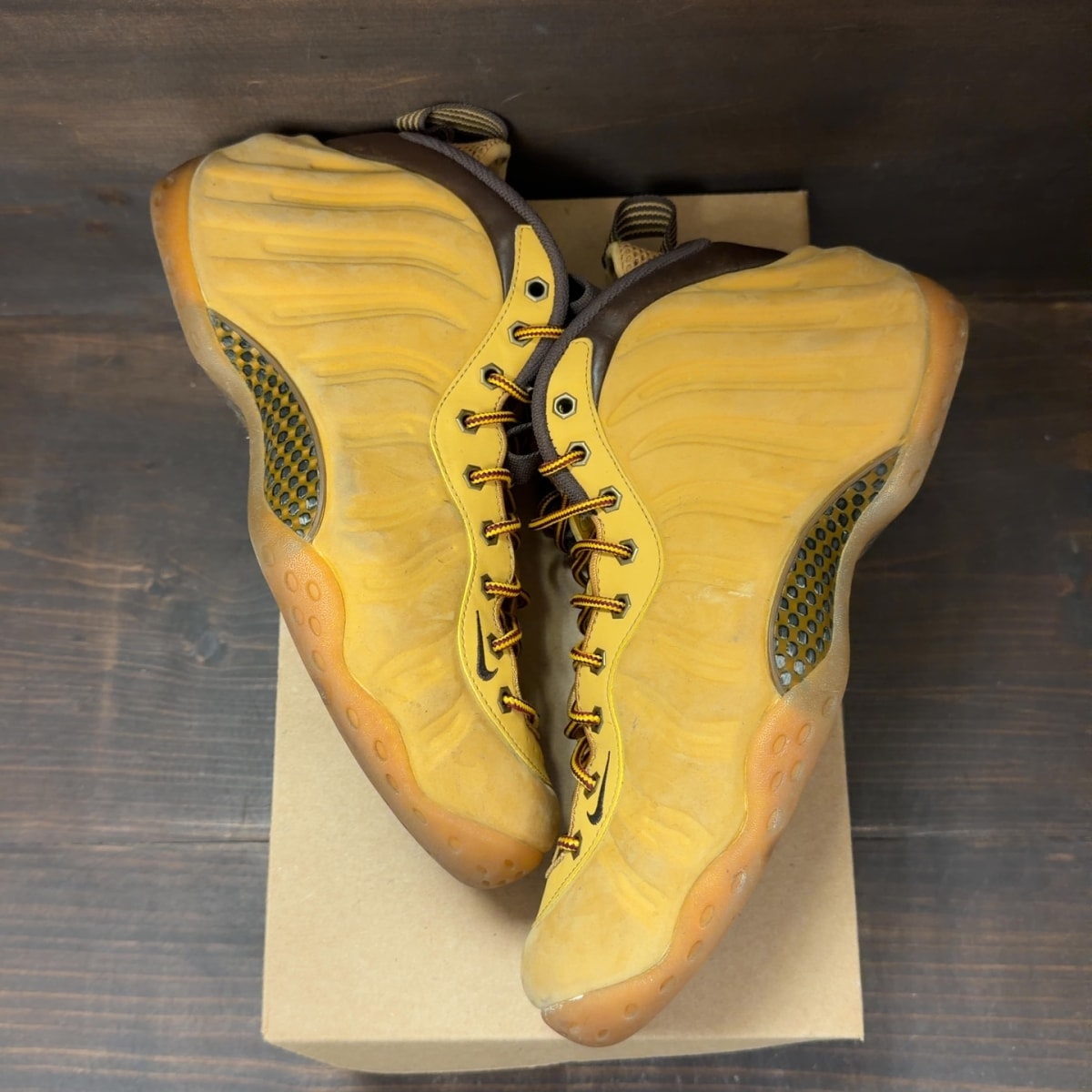 Nike Air Foamposite One Wheat Size 11 (Pre-Owned) - back