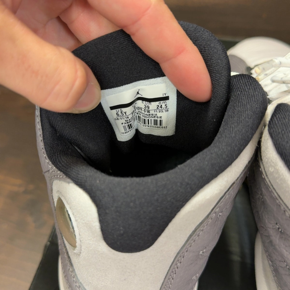 Jordan 13 Retro Atmosphere Grey (GS) - Image 7