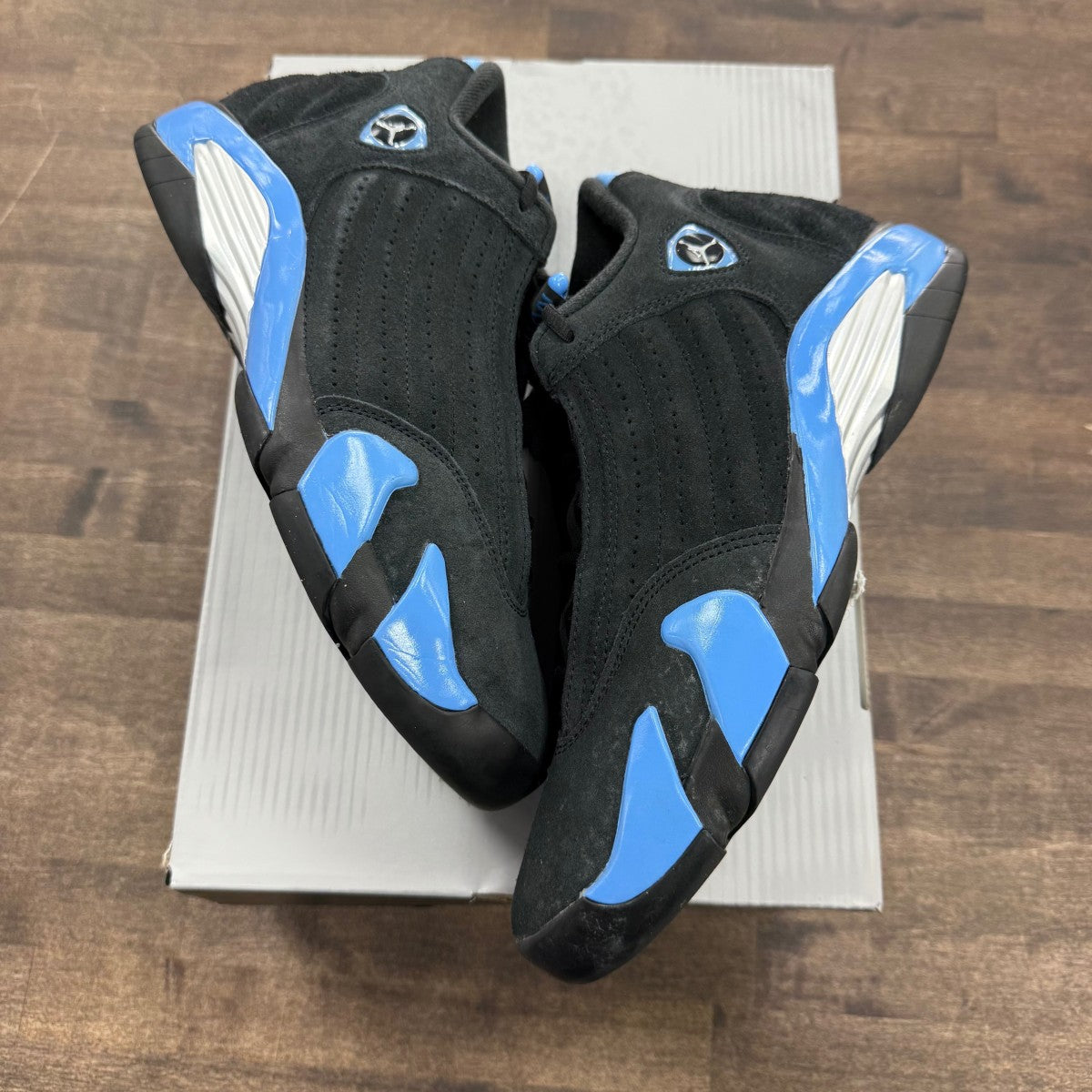 Jordan 14 Retro Black University Blue (2026) - Image 1