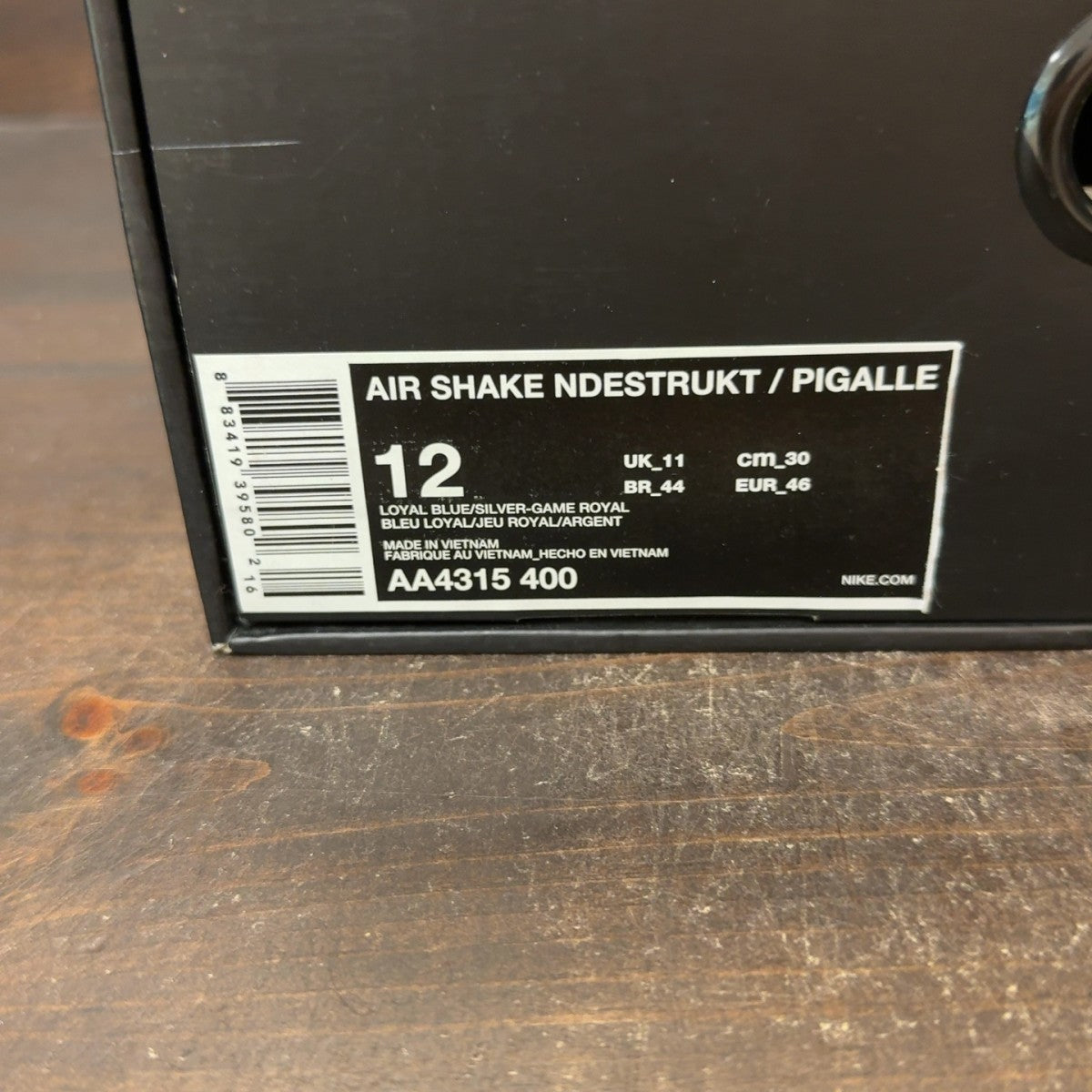 Nike Air Shake NDestrukt Pigalle Blue - Image 7