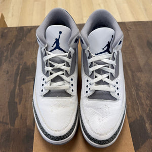 Jordan 3 Retro Midnight Navy Size 13 (Pre-Owned) - Image 2