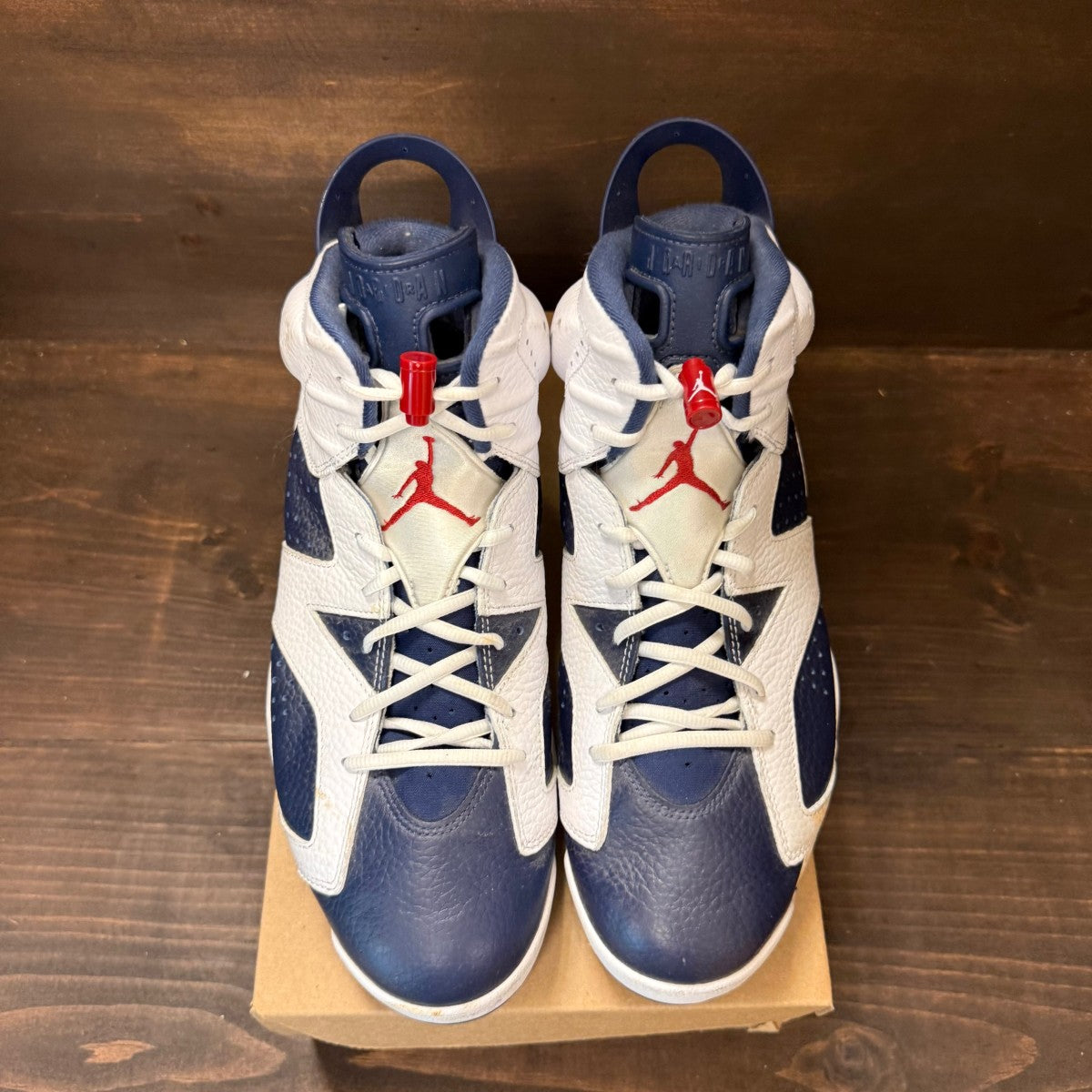 Jordan 6 Retro Olympic (2024) Size 13 (Pre-Owned) - Image 3