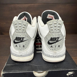 Jordan 4 Retro White Cement (2025) (GS) Size 4.5Y (Pre-Owned) - Image 4
