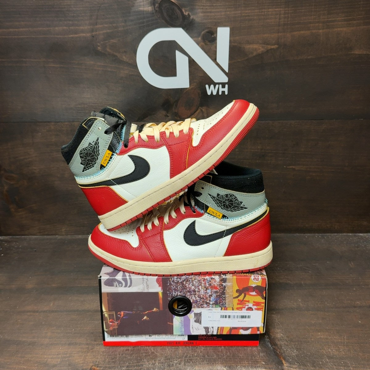Jordan 1 Retro High OG SP Union LA Chicago Shadow - Image 1