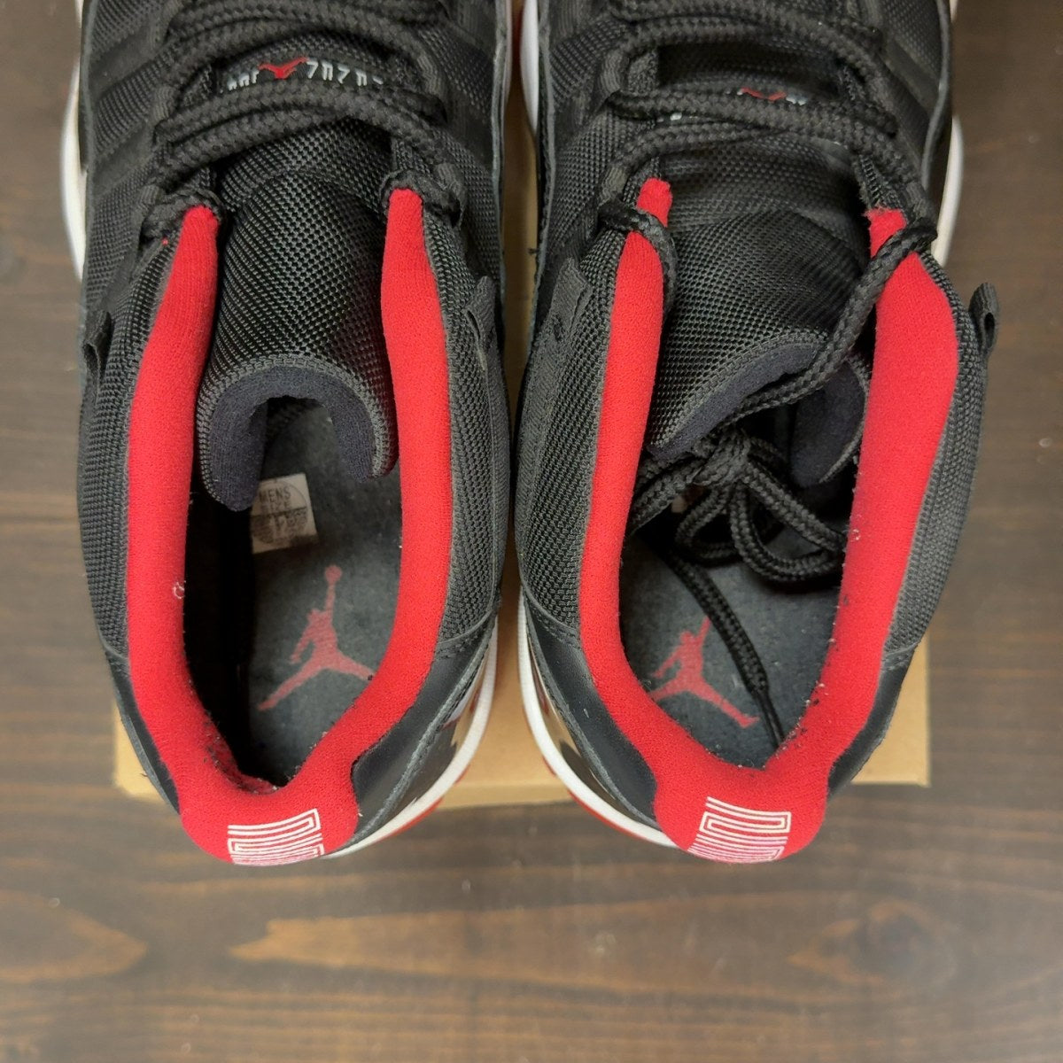 Jordan 11 Retro Low Bred (2015) Size 12 (Pre-Owned) - Image 6