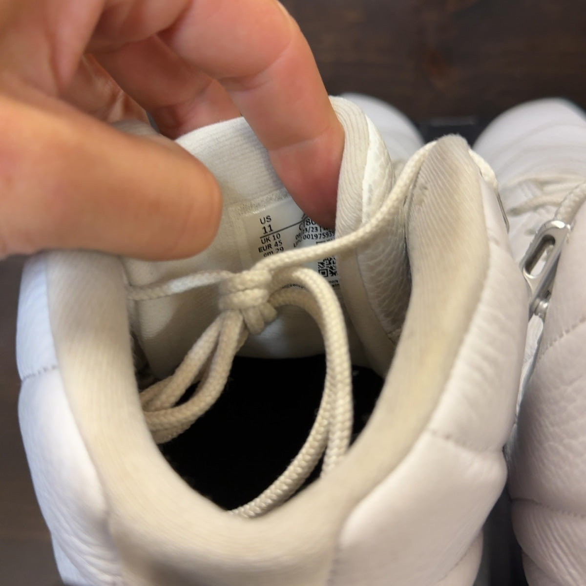Jordan 12 Retro Taxi Flip Size 11 (Pre-Owned) - Image 7