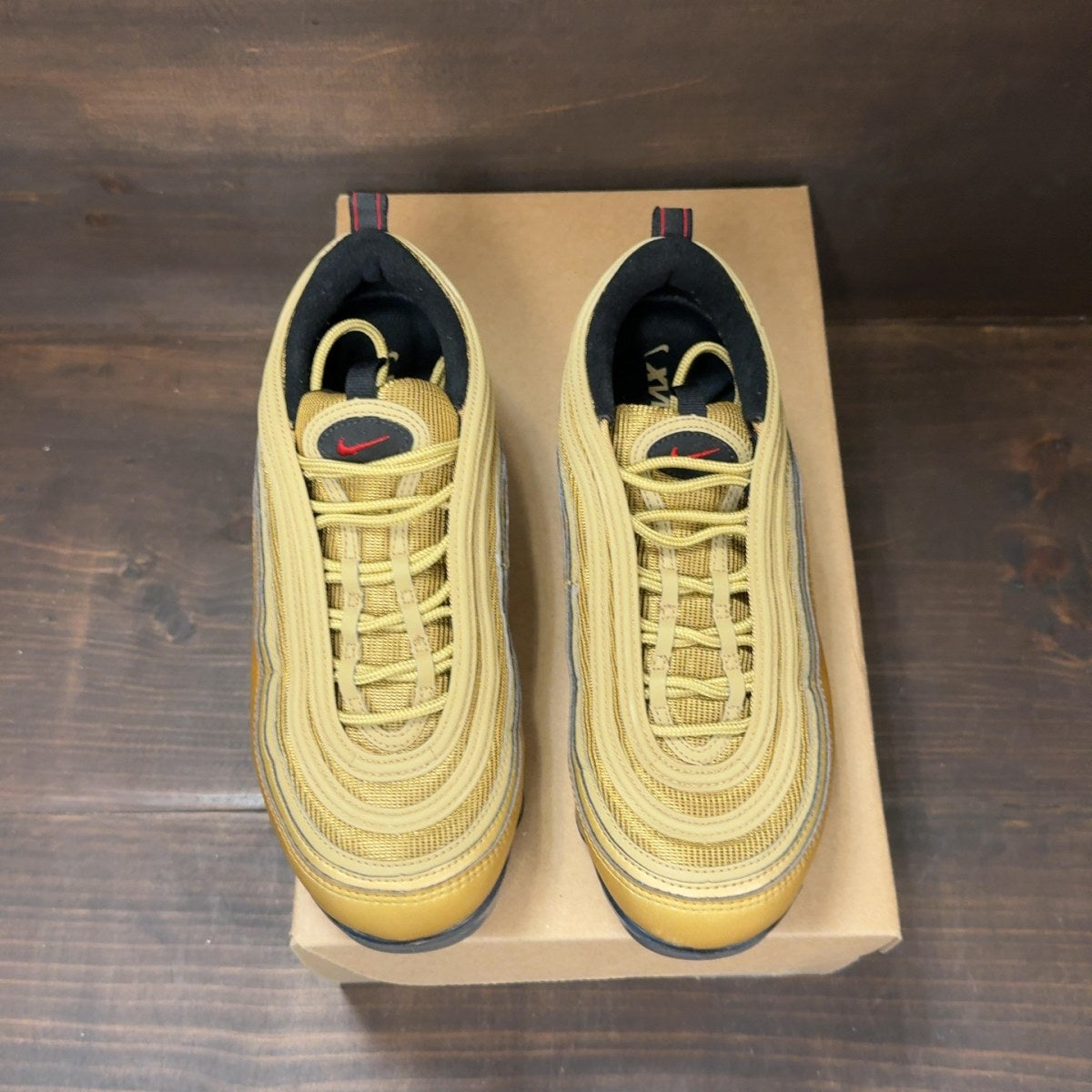 Nike Air Vapormax 97 'Metallic Gold' Size 8 (Pre-Owned) - Image 3