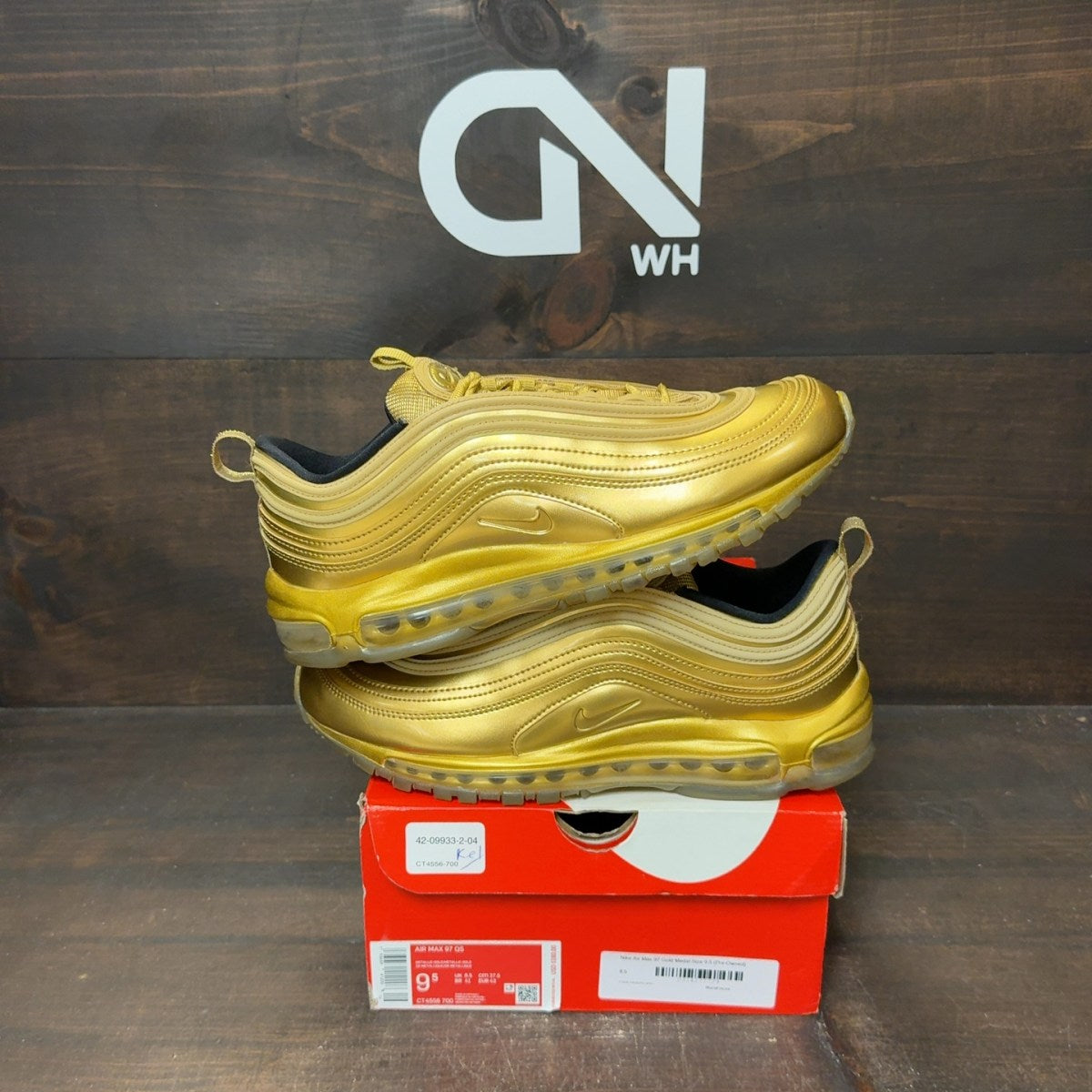 Nike Air Max 97 Gold Medal - Image 1