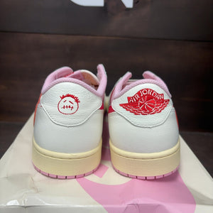Jordan 1 Retro Low OG SP Travis Scott Sail Tropical Pink - Image 5
