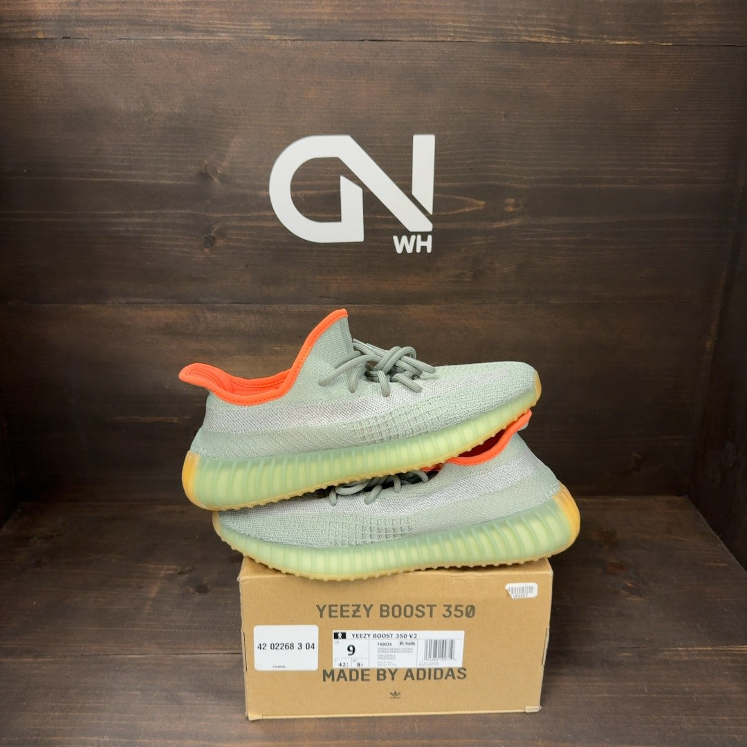 adidas Yeezy Boost 350 V2 Desert Sage Size 9 (Pre-Owned)