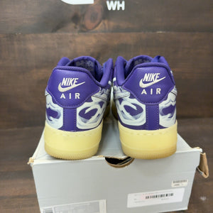 Nike Air Force 1 Low '07 QS Purple Skeleton Halloween (2021) - Image 4