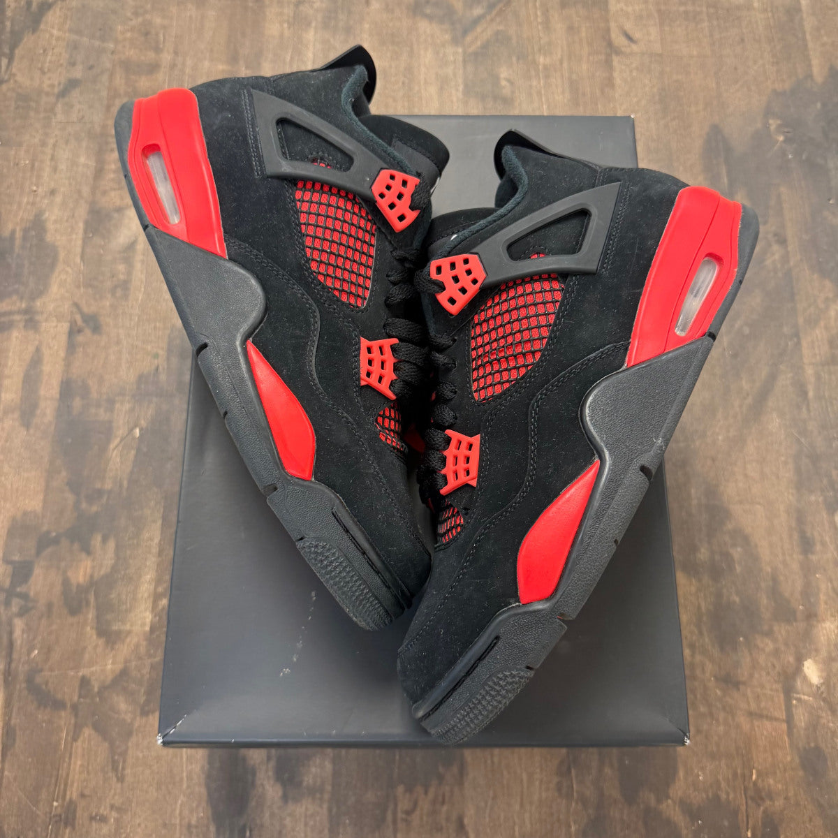 Jordan 4 Retro Red Thunder - Image 1