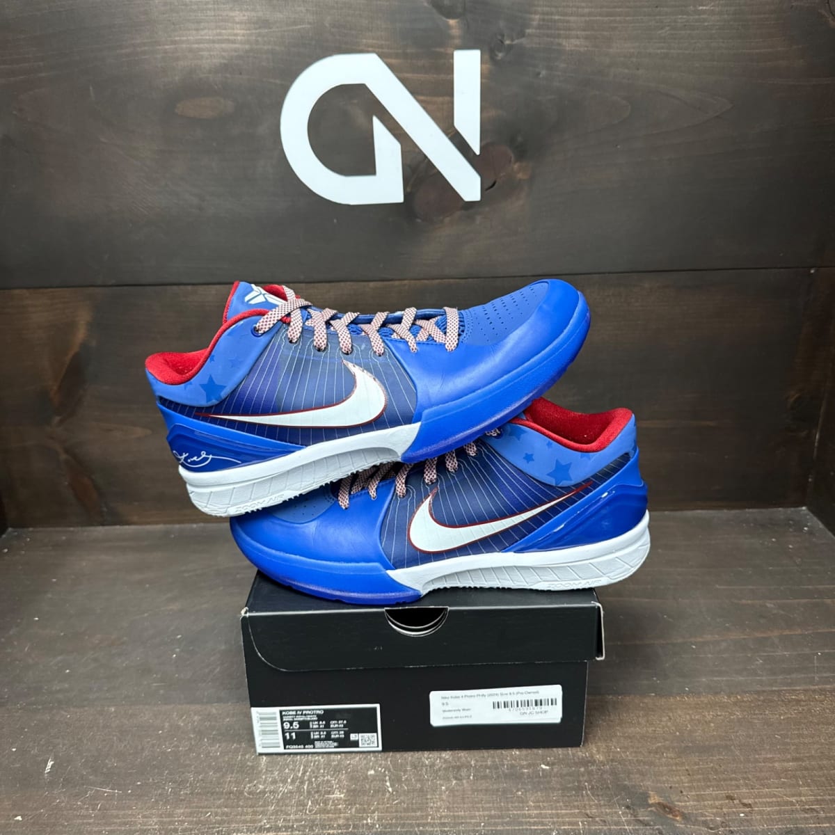 Nike Kobe 4 Protro Philly (2024) Size 9.5 (Pre-Owned) - front