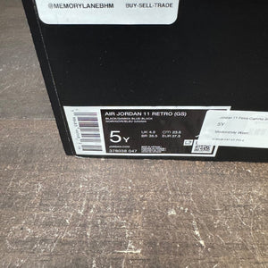 Jordan 11 Retro Gamma Blue (2025) (GS) Size 5Y (Pre-Owned) - aux