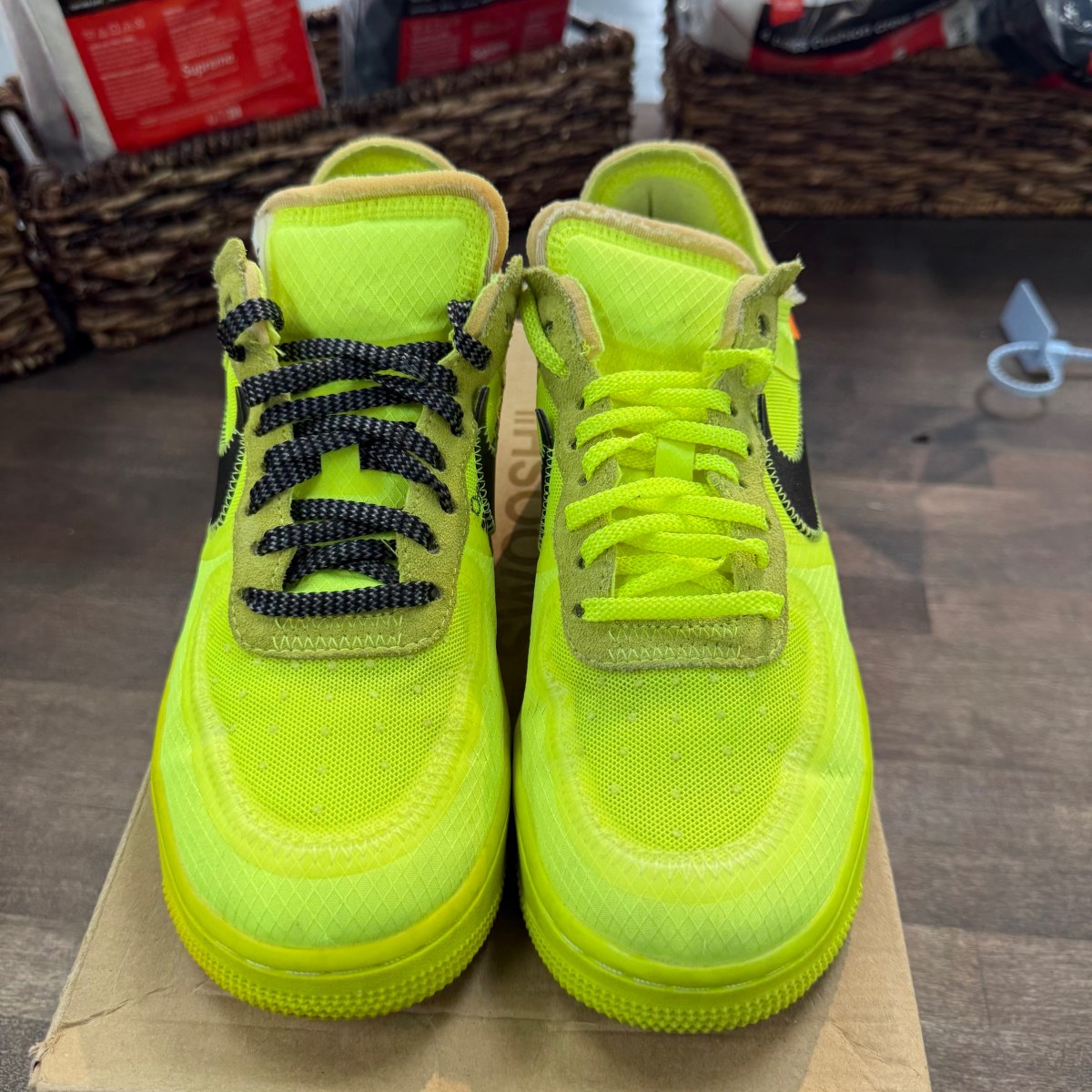 Nike Air Force 1 Low Off-White Volt - Image 3