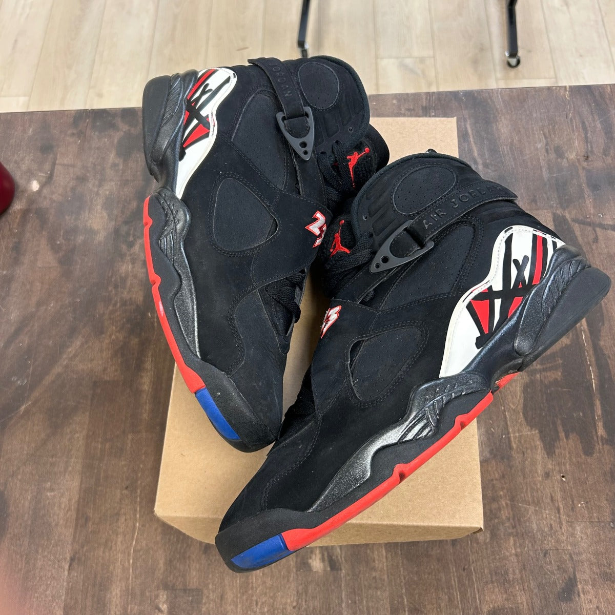 Jordan 8 Retro Playoffs (2023) Size 12 (Pre-Owned) - Image 1