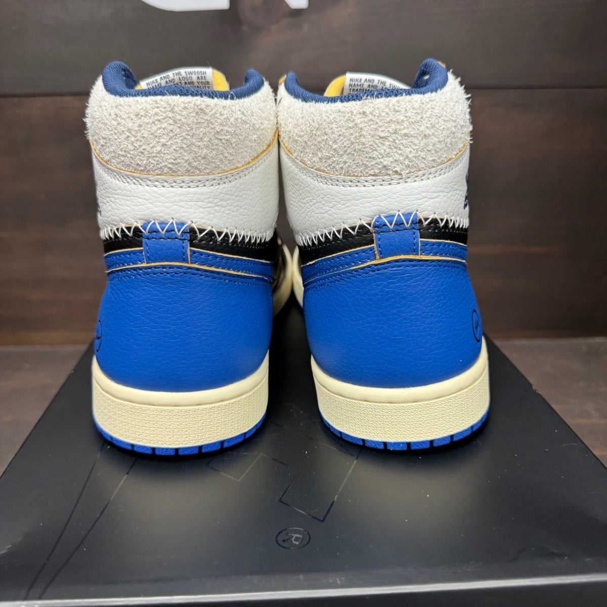 Jordan 1 Retro High OG SP Fragment x Union LA Sport Royal - Image 5