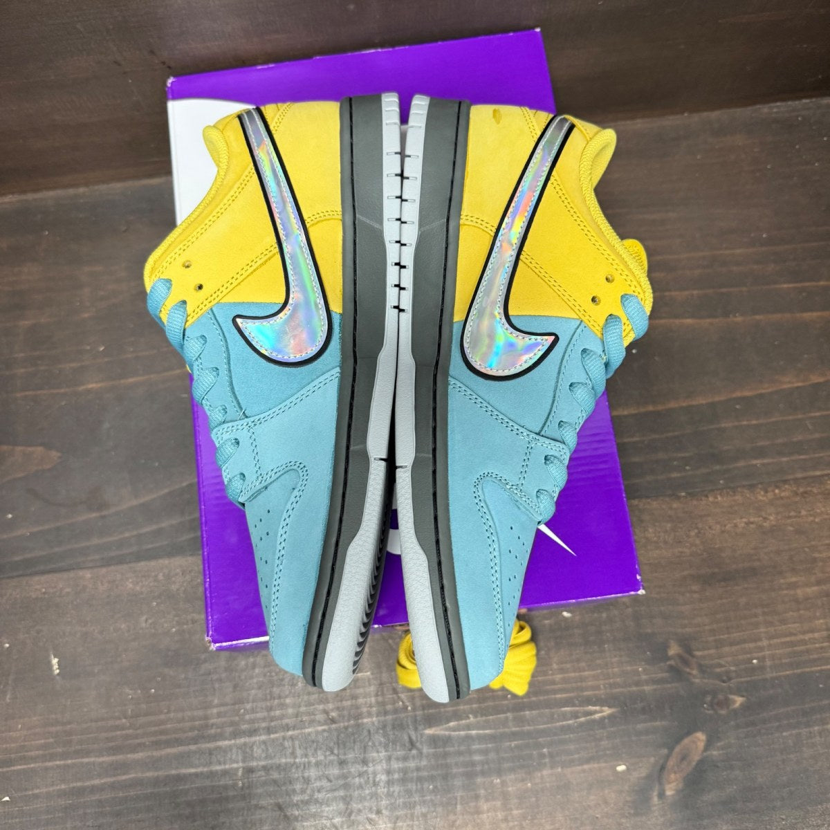 Nike SB Dunk Low Pro Muni Lightning Denim Turquoise - Image 3
