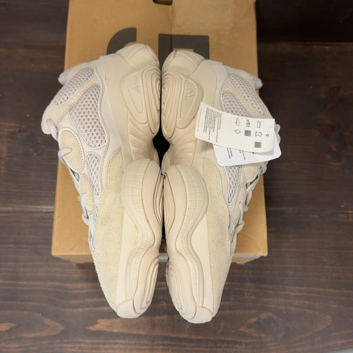 adidas Yeezy 500 Blush Size 9.5 (Pre-Owned) - aux