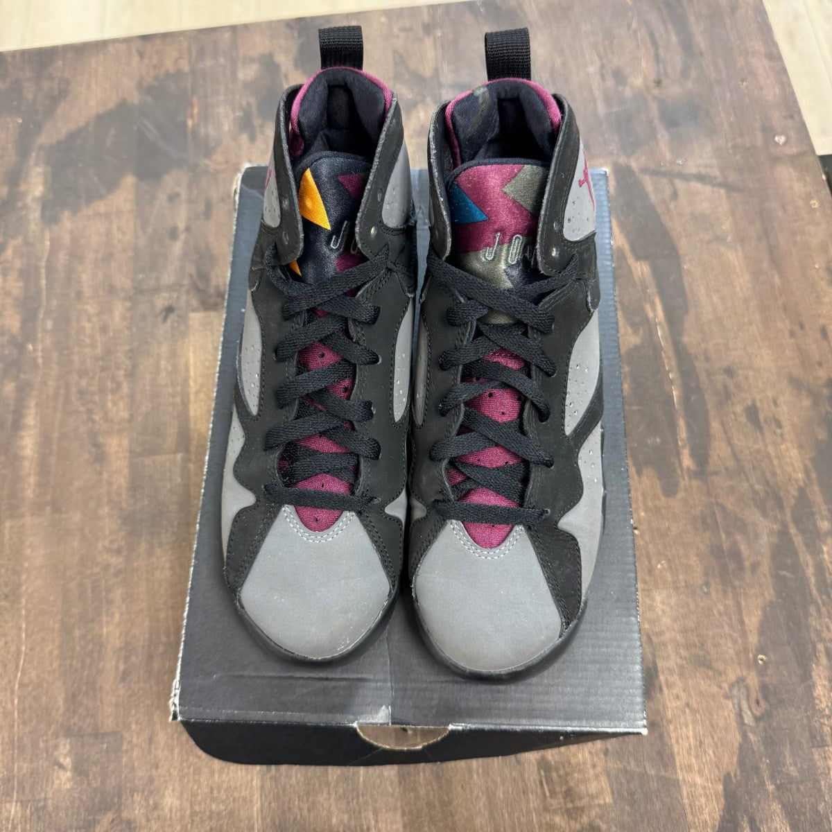 Jordan 7 Retro Bordeaux (2015) (GS) - Image 2