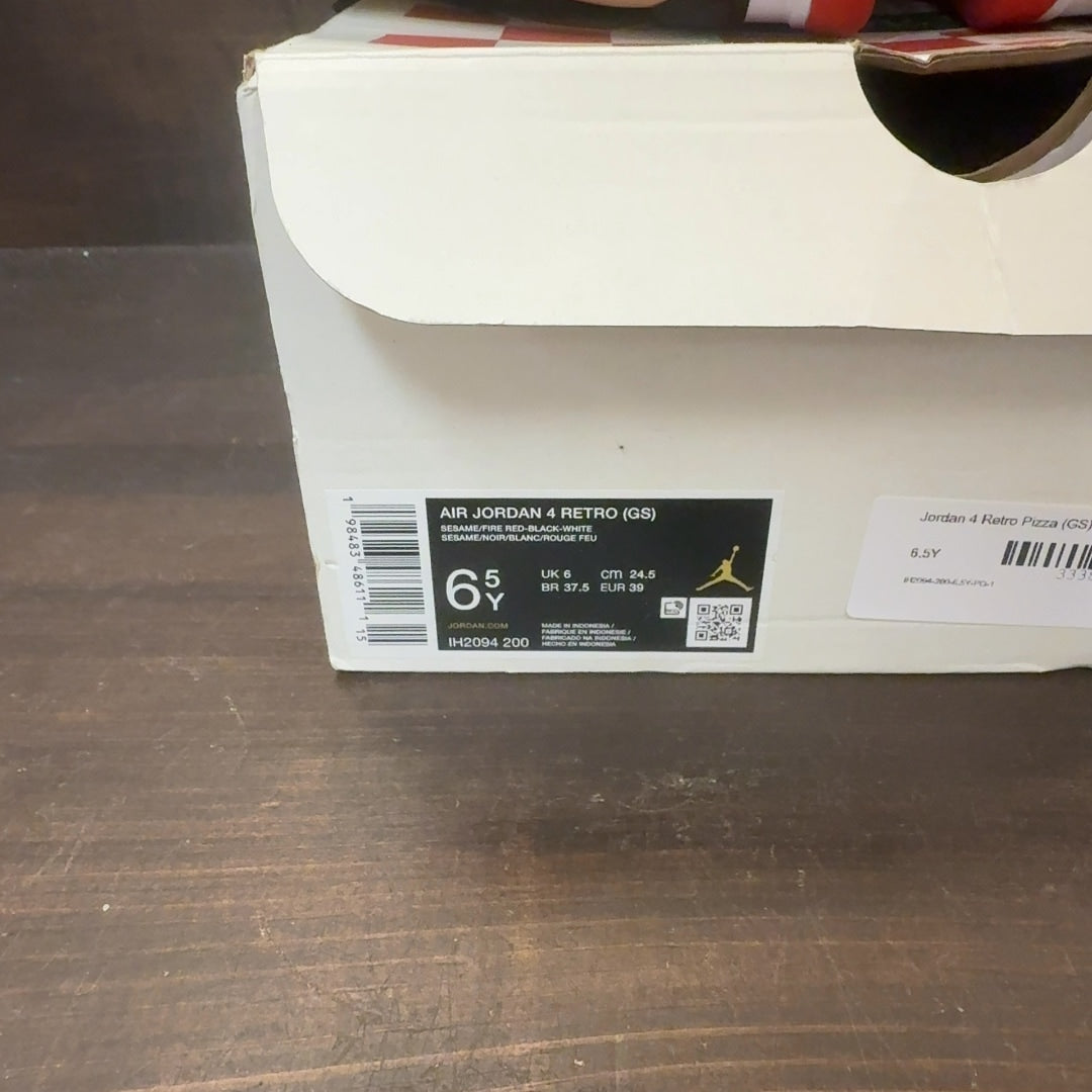 Jordan 4 Retro Pizza (GS) - Image 8