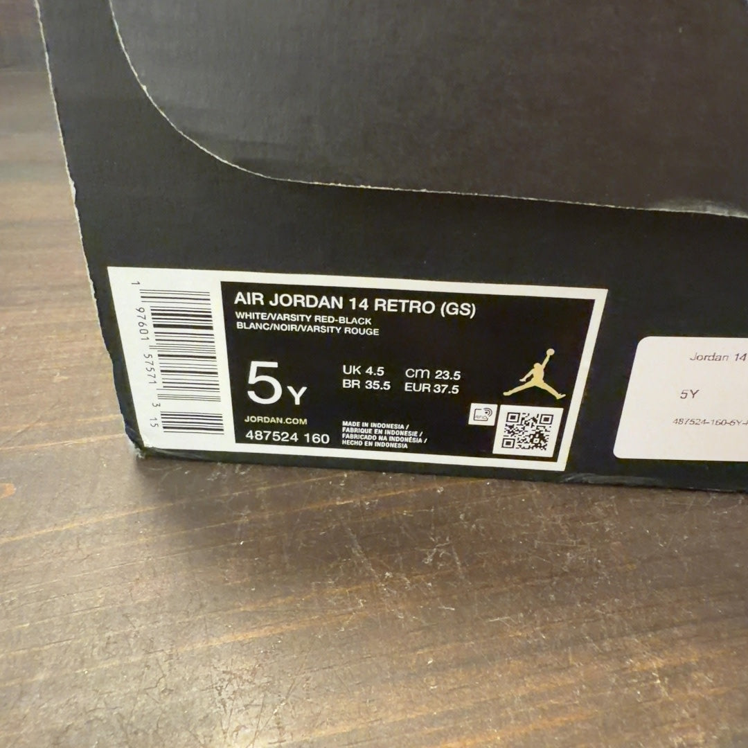 Jordan 14 Retro Black Toe (2024) (GS) - Image 7