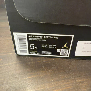 Jordan 14 Retro Black Toe (2024) (GS) - Image 7