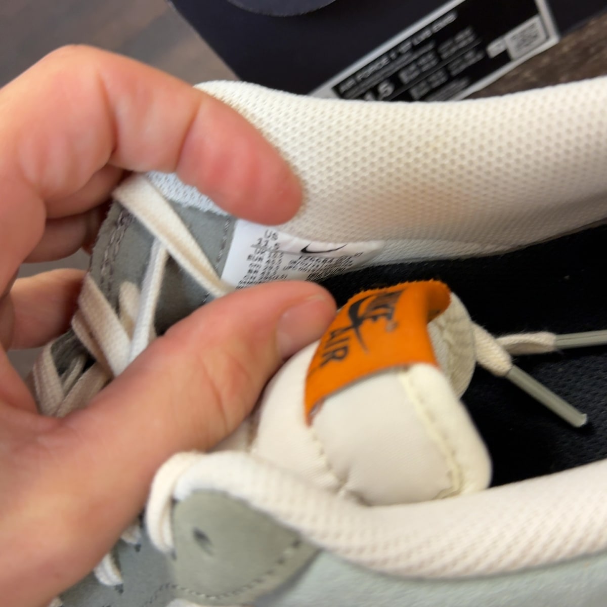 Nike Air Force 1 Low '07 Light Pumice Pale Ivory - Image 7