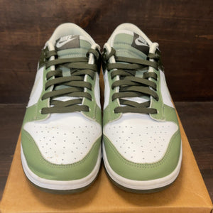 Nike Dunk Low Oil Green Cargo Khaki Size 8 (Pre-Owned) - Image 3
