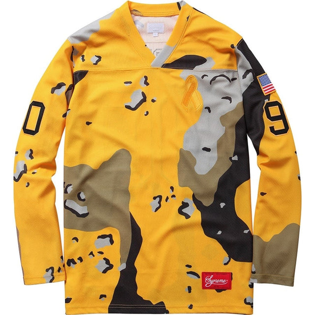 Supreme Desert Camo Hockey Top Yellow (FW14) (Pre-Owned)