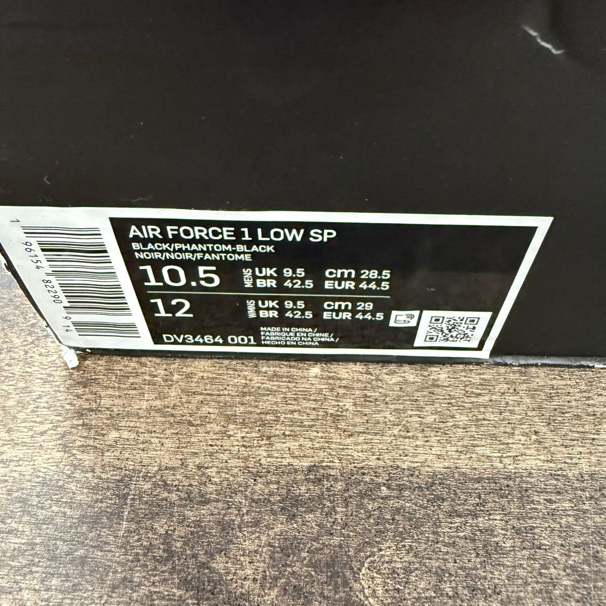 Nike Air Force 1 Low SP AMBUSH Black - Image 6