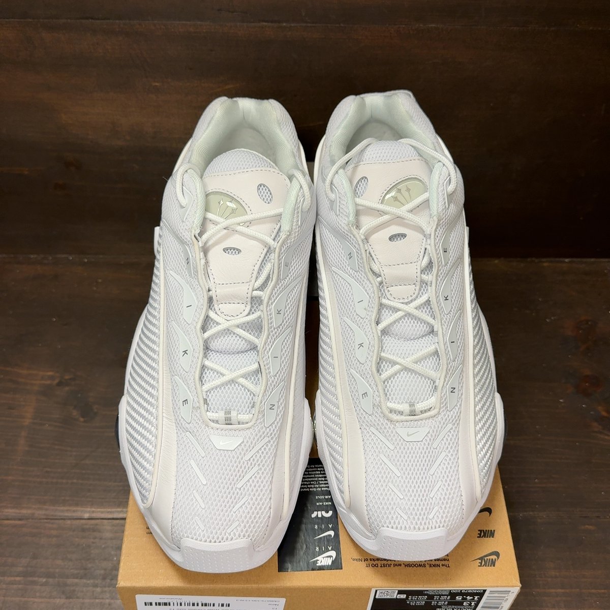 Nike NOCTA Glide Drake White Chrome Size 13 - tag