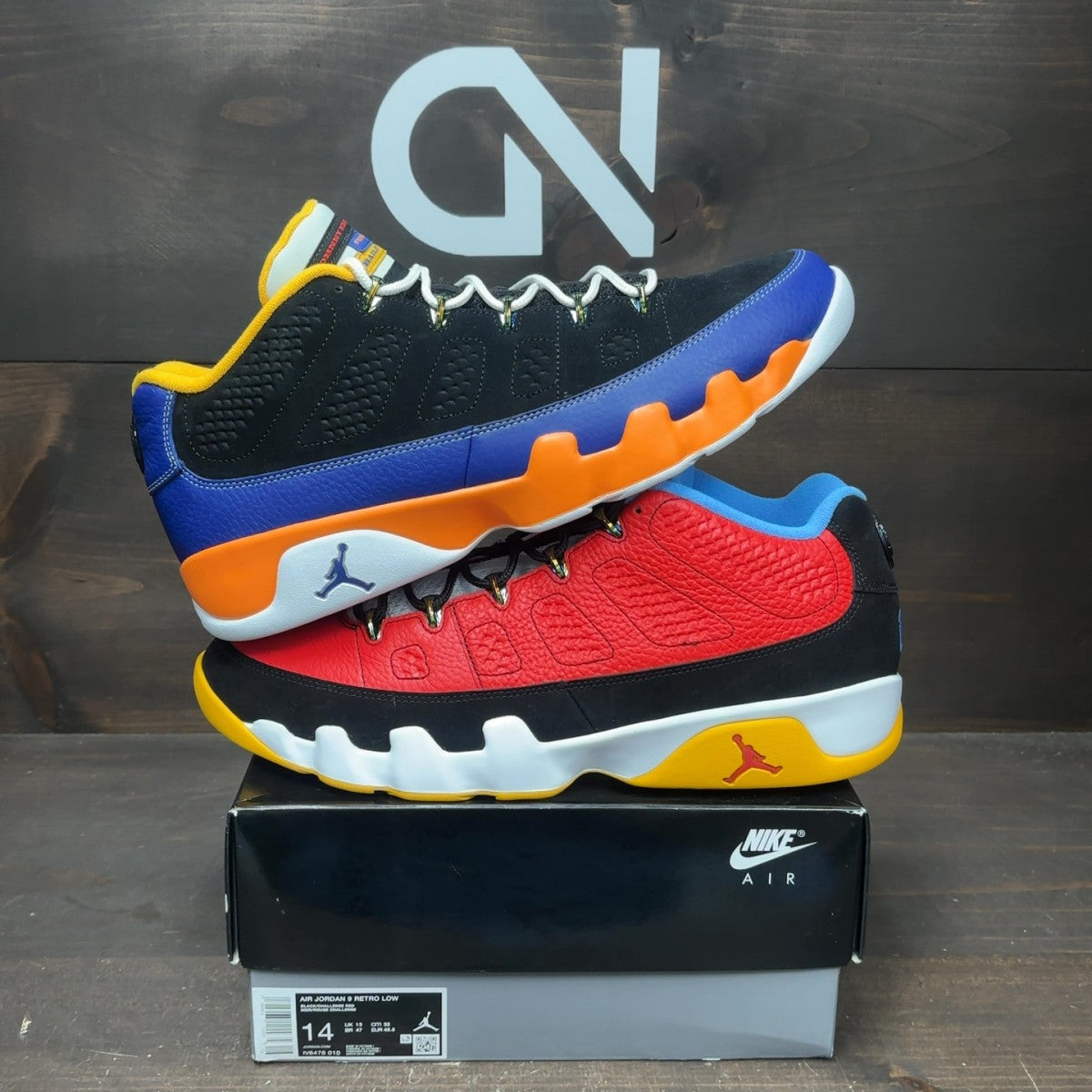 Jordan 9 Retro Low What The Kilroy Size 14 (Pre-Owned)
